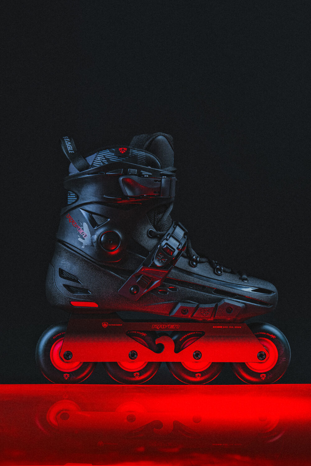 Flying Eagle F4+ Raven Inline Skates