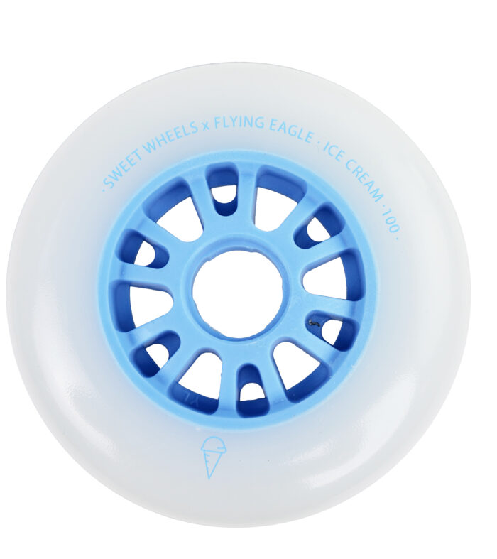 Flying Eagle Ice Cream 100mm – 86a Wheels – Blue