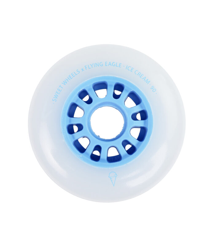Flying Eagle Ice Cream 90mm Wheels - Blue
