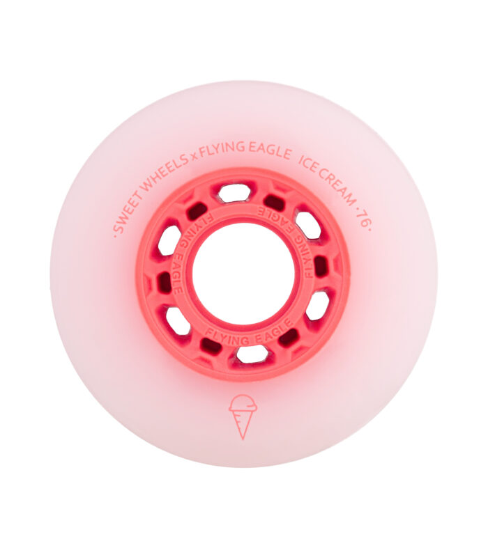 Flying Eagle Ice Cream 76mm – 86a Wheels – Red