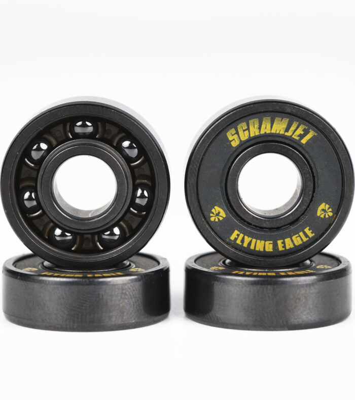 Flying Eagle Scramjet Ceramic Hybrid Ball Bearings - 16pcs