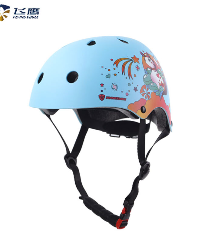 Flying Eagle Rider Junior Helmet - Blue
